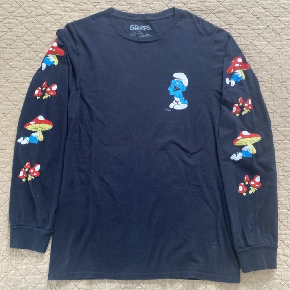 Smurfs Long Sleeved Grafic T-shirt